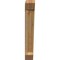 Ekena Millwork Traditional Slat Rough Sawn Bracket, Western Red Cedar, 4"W x 20"D x 28"H BKT04X20X28TRA06RWR - alternate 2